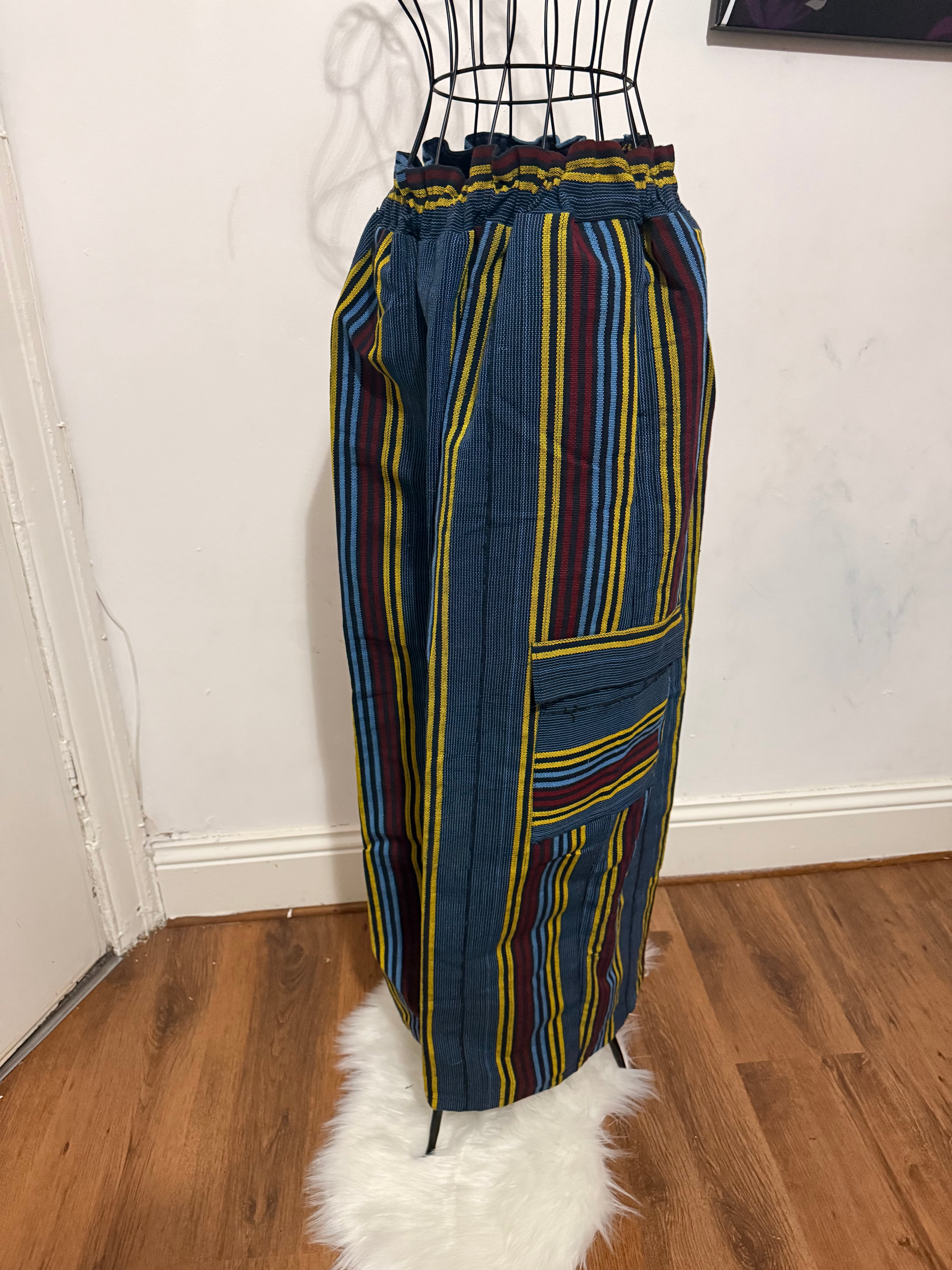 Aso-oke baggy pant